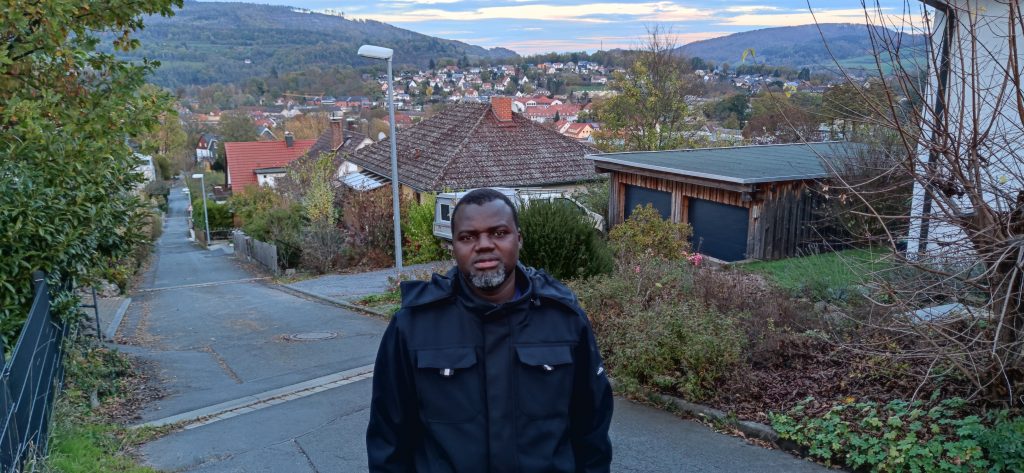 Visiting scholar Mahaman SANI ISSA in Witzenhausen, Germany.